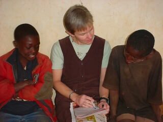 Beth teaching reading