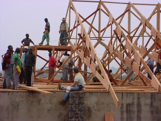 Building Church Roof